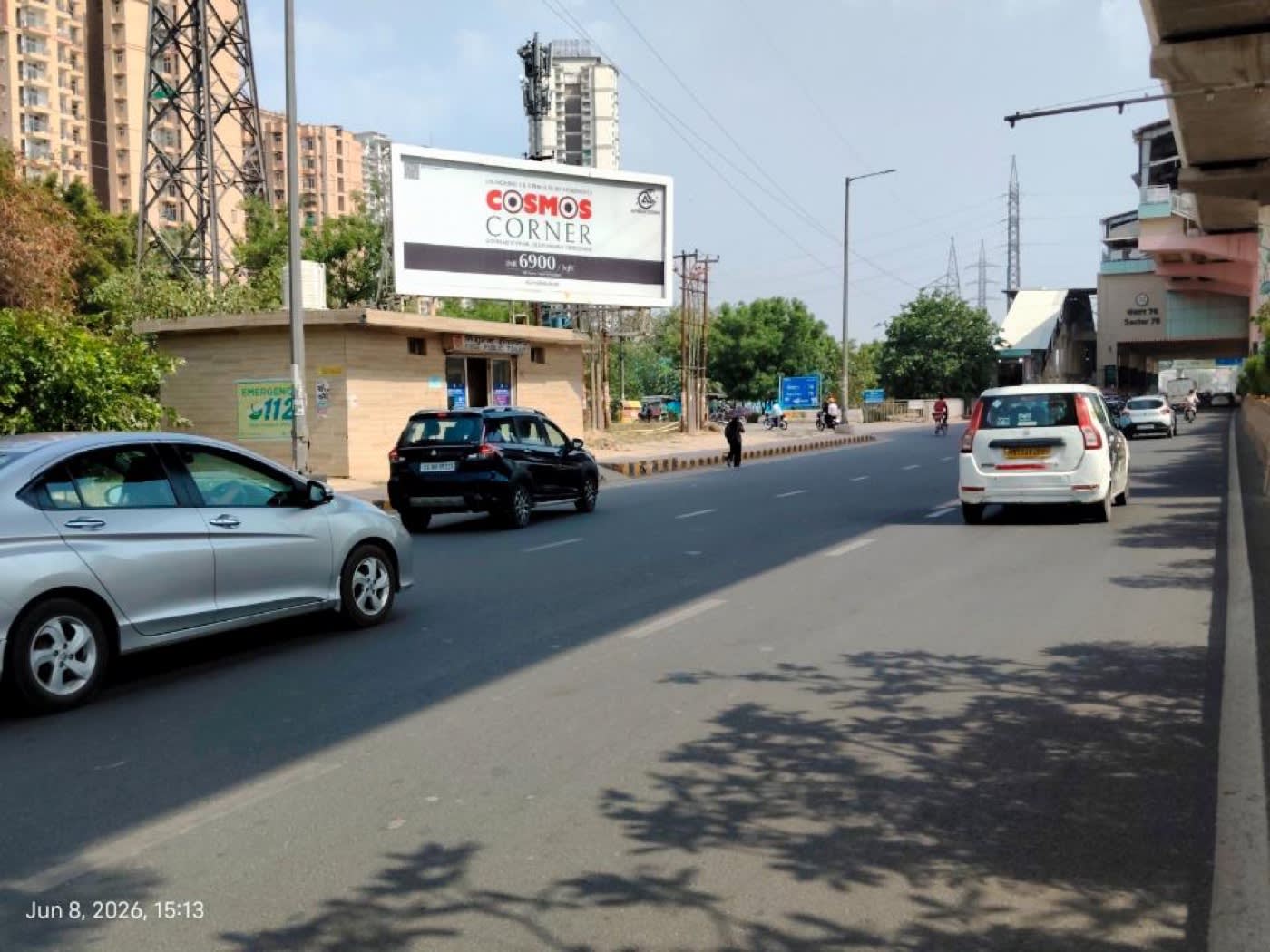 Billboard at Sector 76 Metro Station, Sector 75 to Sector 78, Noida photo 1
