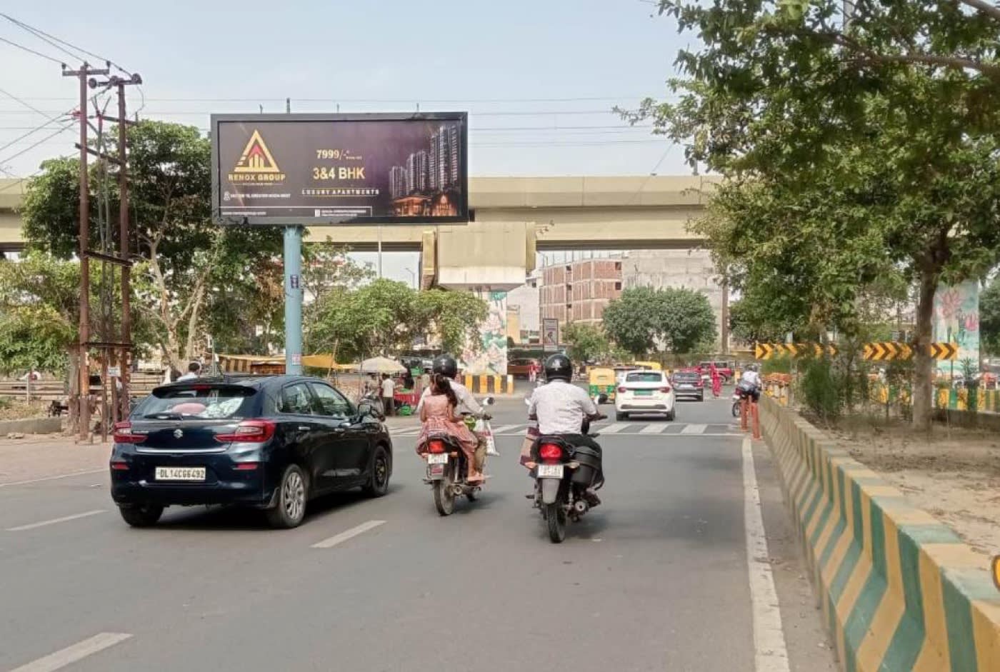 Unipole at Sector 78 Mahagun Mazzaria, Sector 116 to Sector 78, Noida photo 1