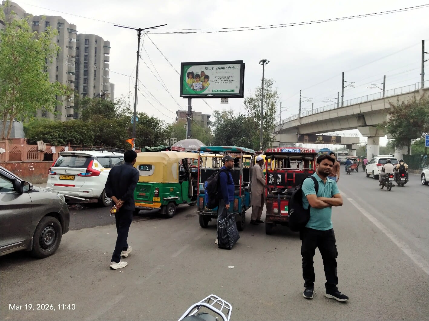 Unipole at Welcome Park Anand Vihar, Delhi To Ghazipur, Ghaziabad photo 1