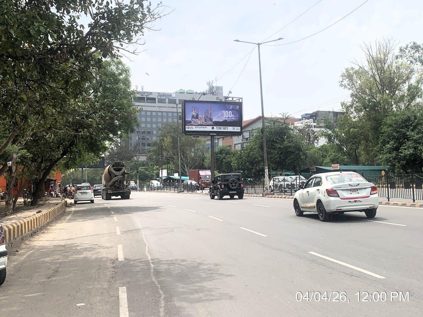 Unipole at Opp. Pushpa Akash Apartment, Near Angel Mega Mall, Mohan Nagar To UP Gate, Ghaziabad photo 1