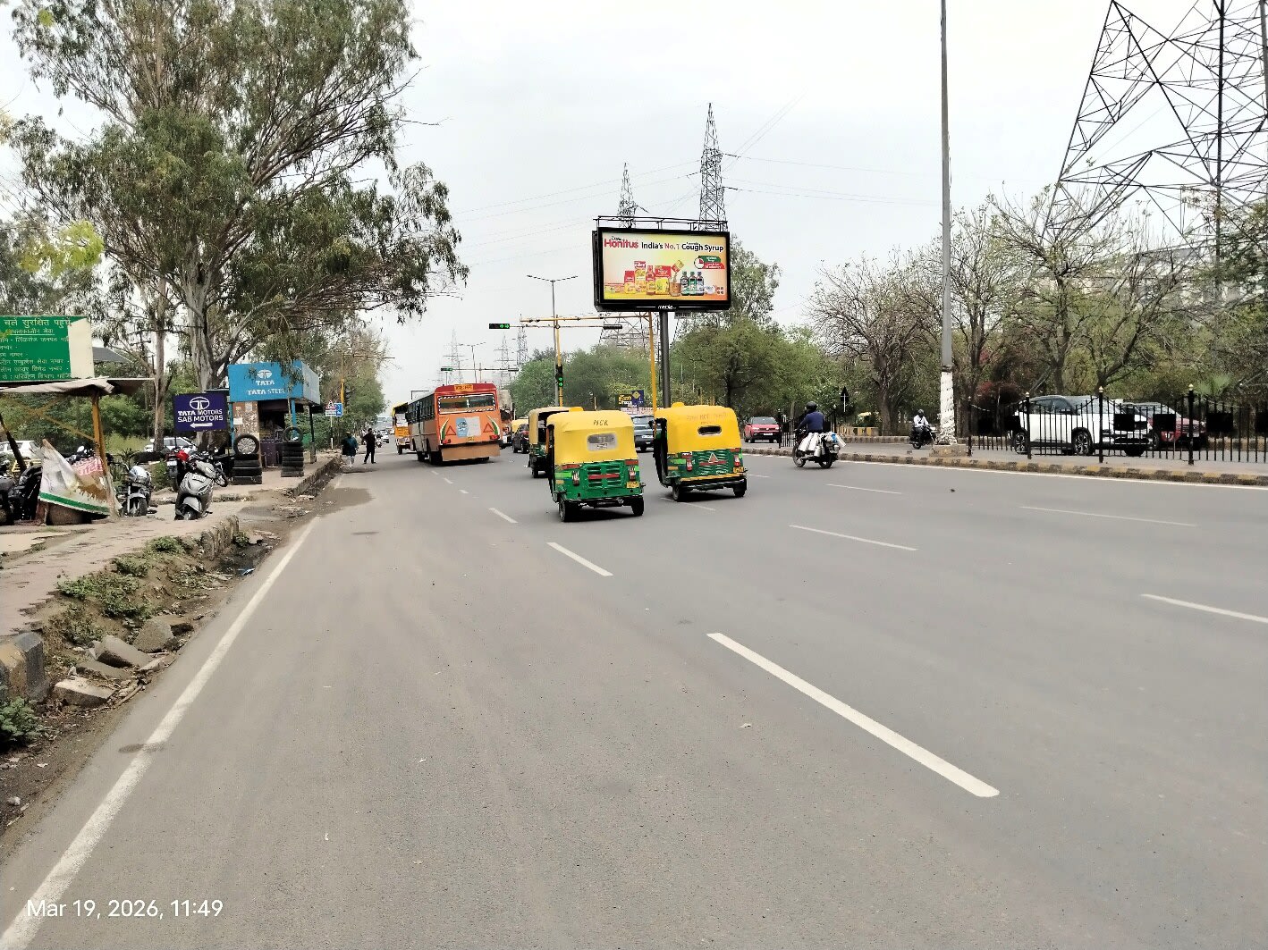 Unipole at Near Adiv Ford, link Road, Vaishali Red Light, UP Gate To Mohan Nagar, Ghaziabad photo 1