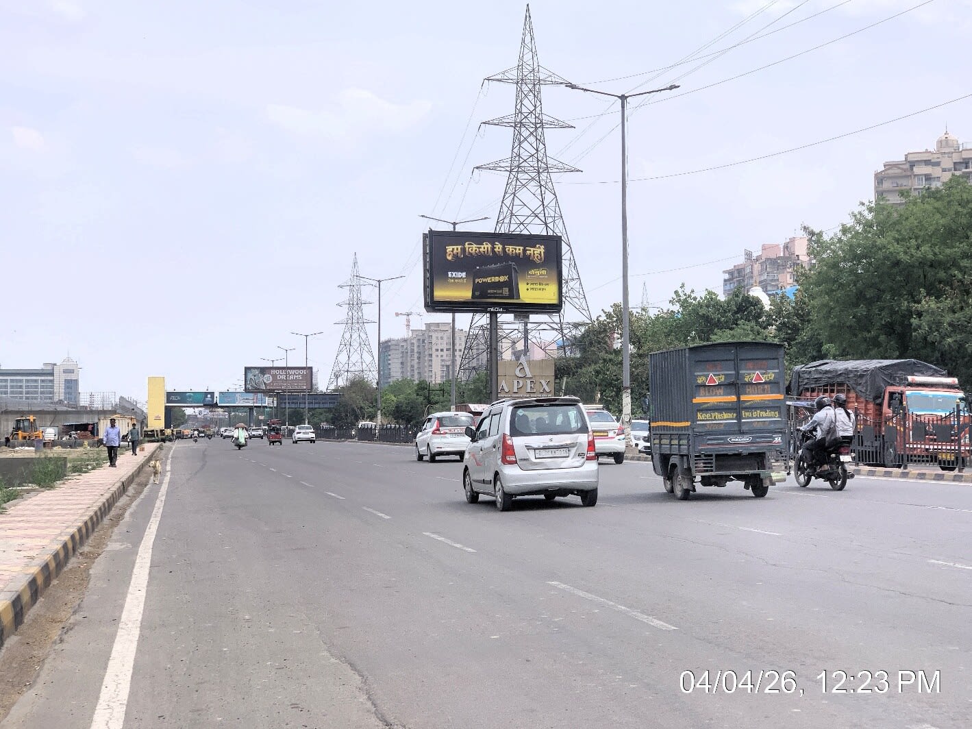Unipole at Near Vaishali Metro Station, UP Gate To Mohan Nagar, Ghaziabad photo 1