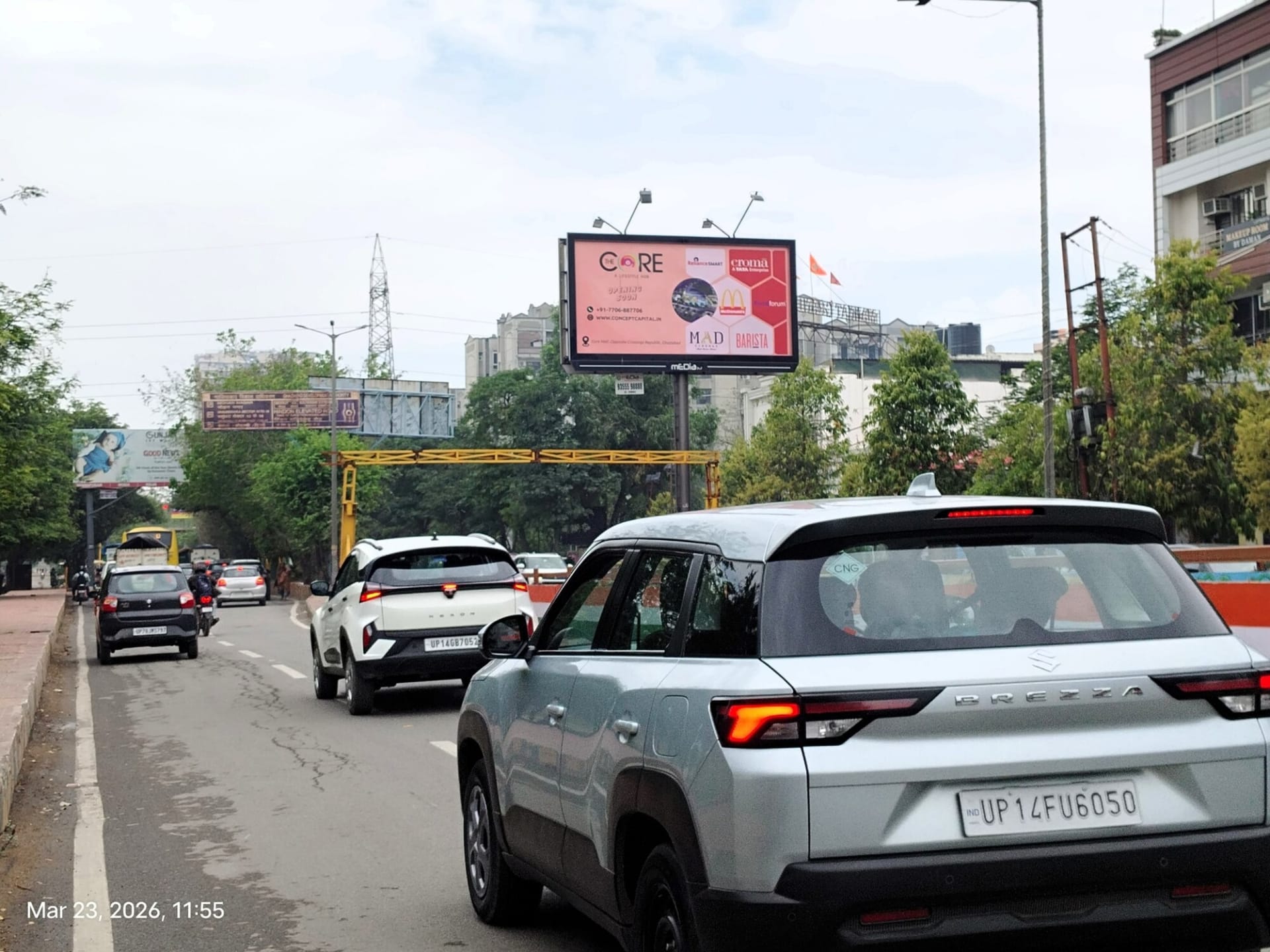 Unipole at Entry Elevated Vasundhara, NH-09 To Link Road, Ghaziabad photo 1