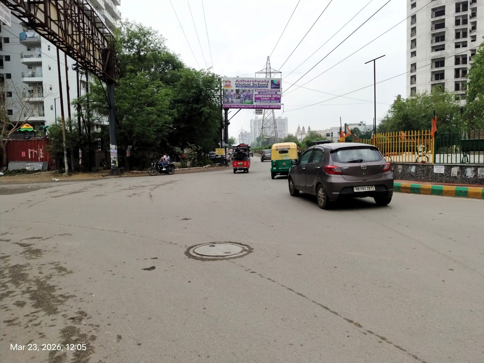 Unipole at Atal Chowk, Buddh Chowk To Vaishali, Ghaziabad - Position 2 photo 1