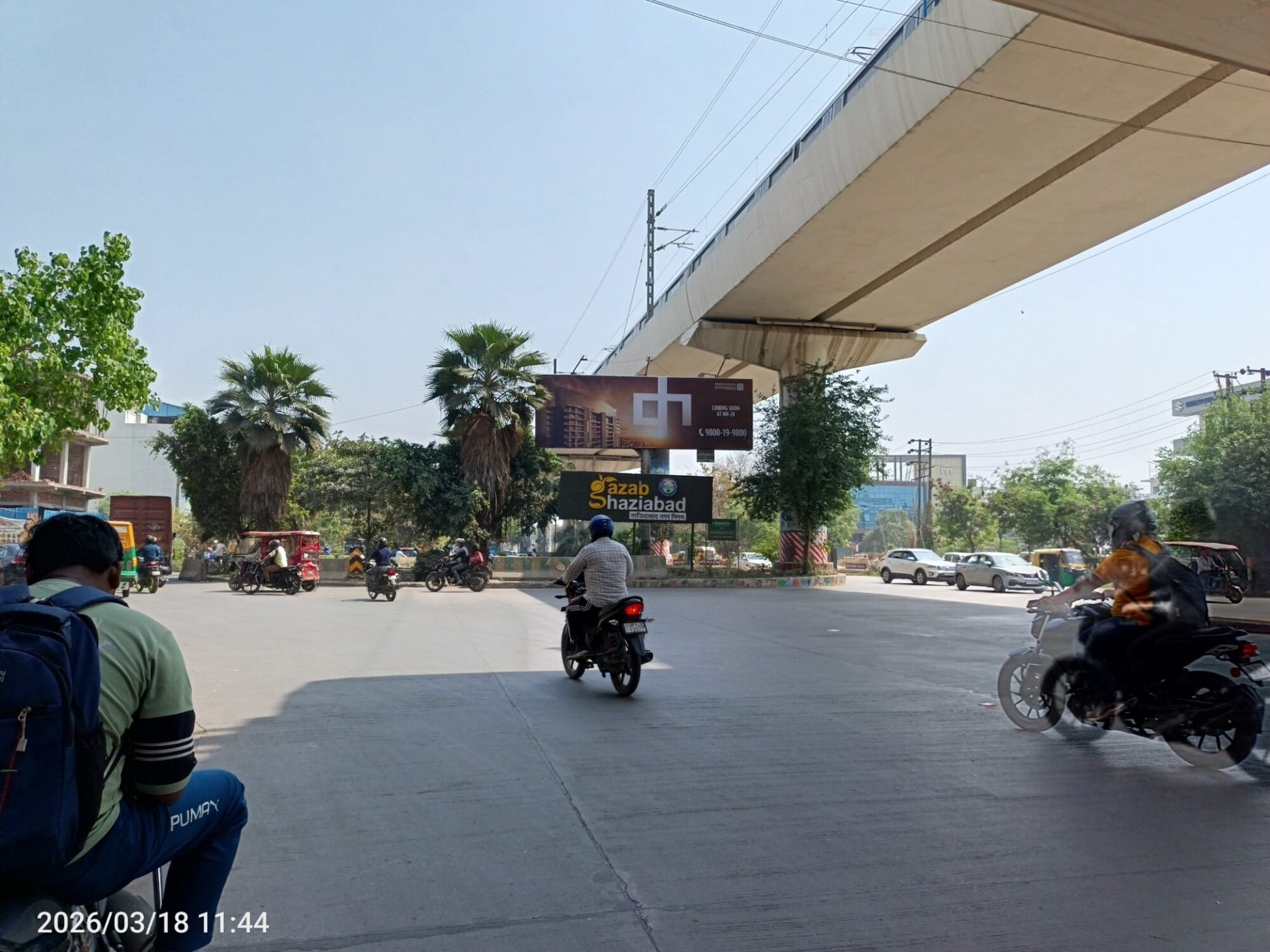 Unipole at Rajendra Nagar Metro Station, Delhi To Ghaziabad, Ghaziabad photo 1
