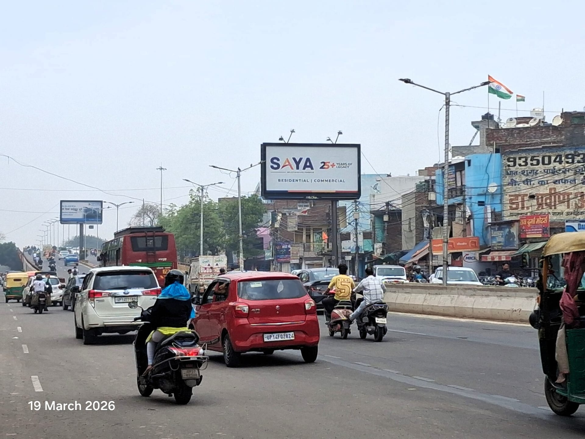 Unipole at Bus Stand Flyover Near Bashant Hero, Hapur Chungi To Thakurdwara, Ghaziabad photo 1
