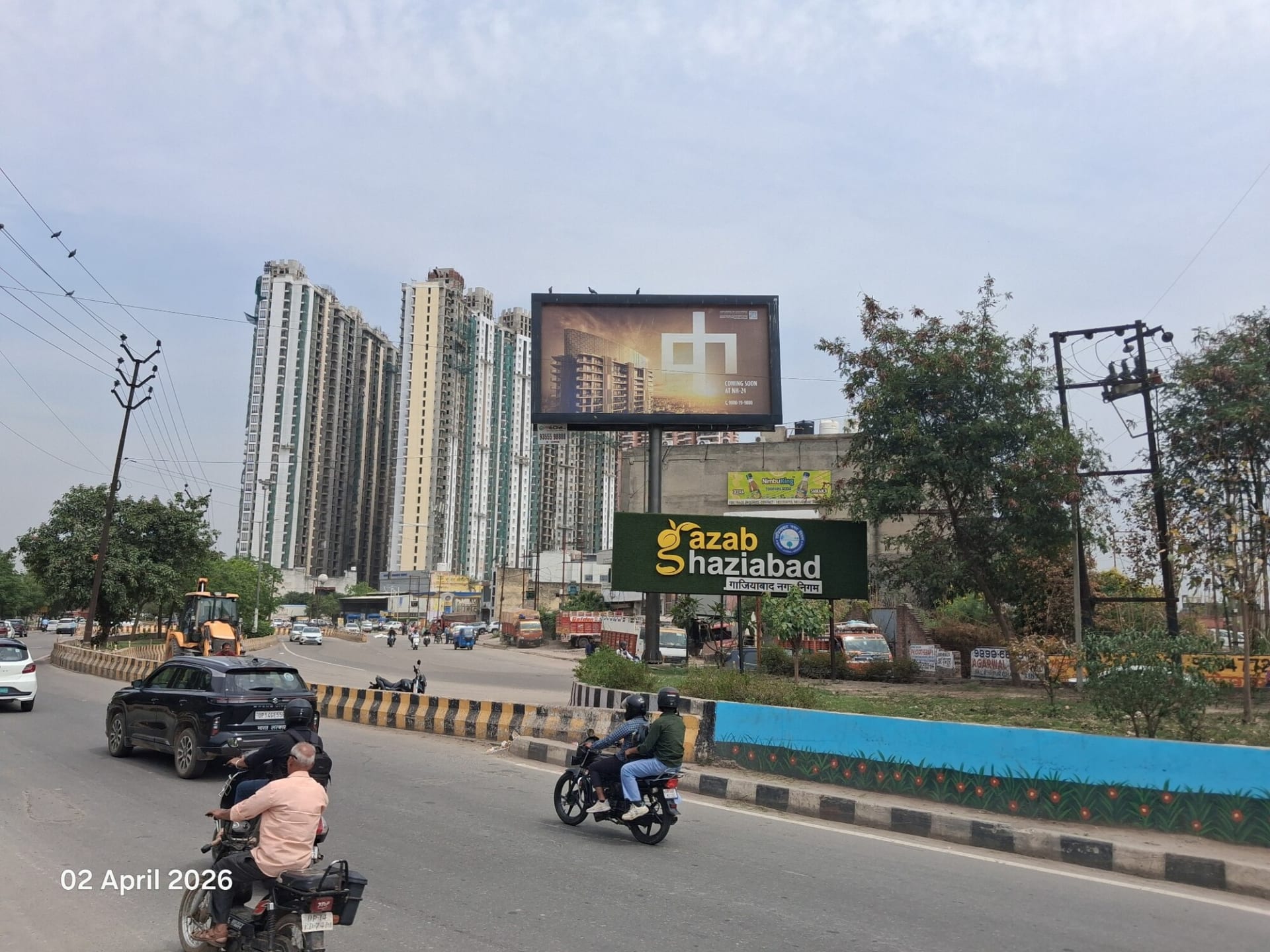 Unipole at Near Bhameta Underpass, NH-9 to Diamond, Ghaziabad photo 1