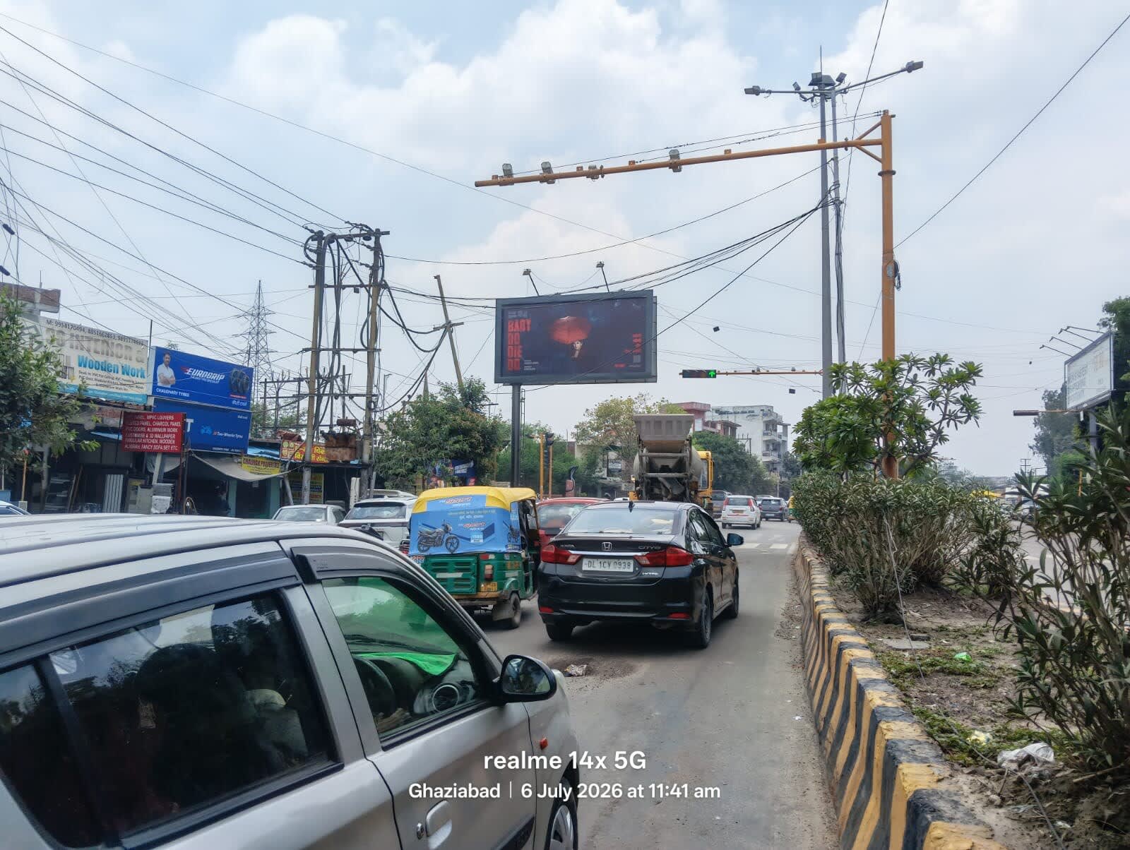Unipole at Karhera Red Light, Bhopura To Karhera, Ghaziabad photo 1