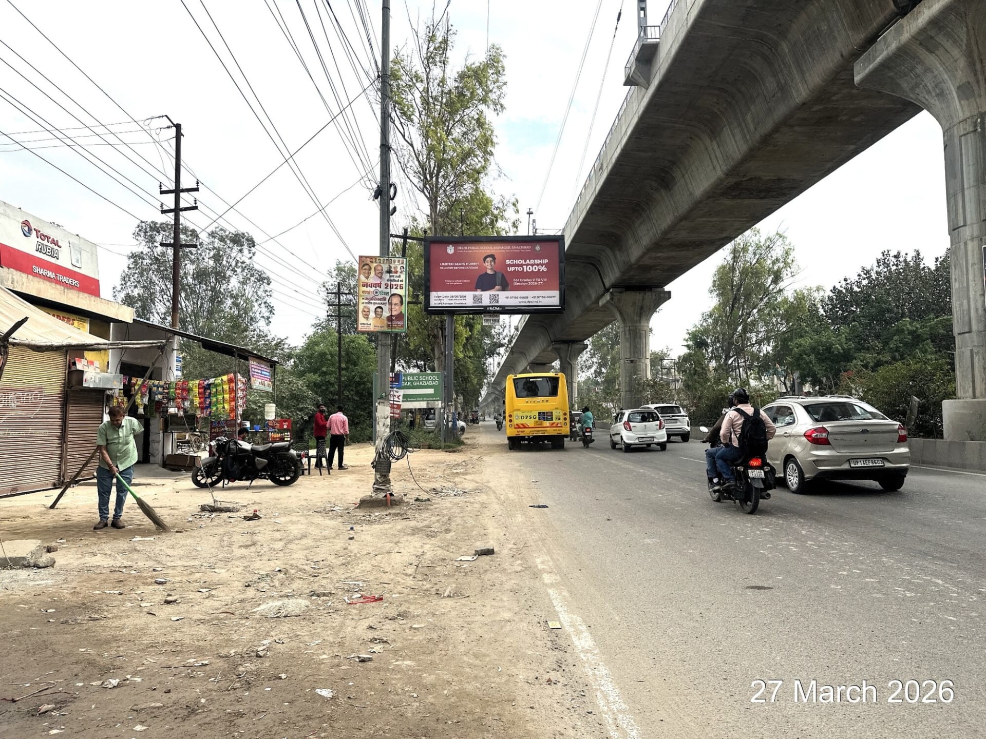 Unipole at Opp. Rohan Motors, Meerut Mor To Meerut, Ghaziabad photo 1