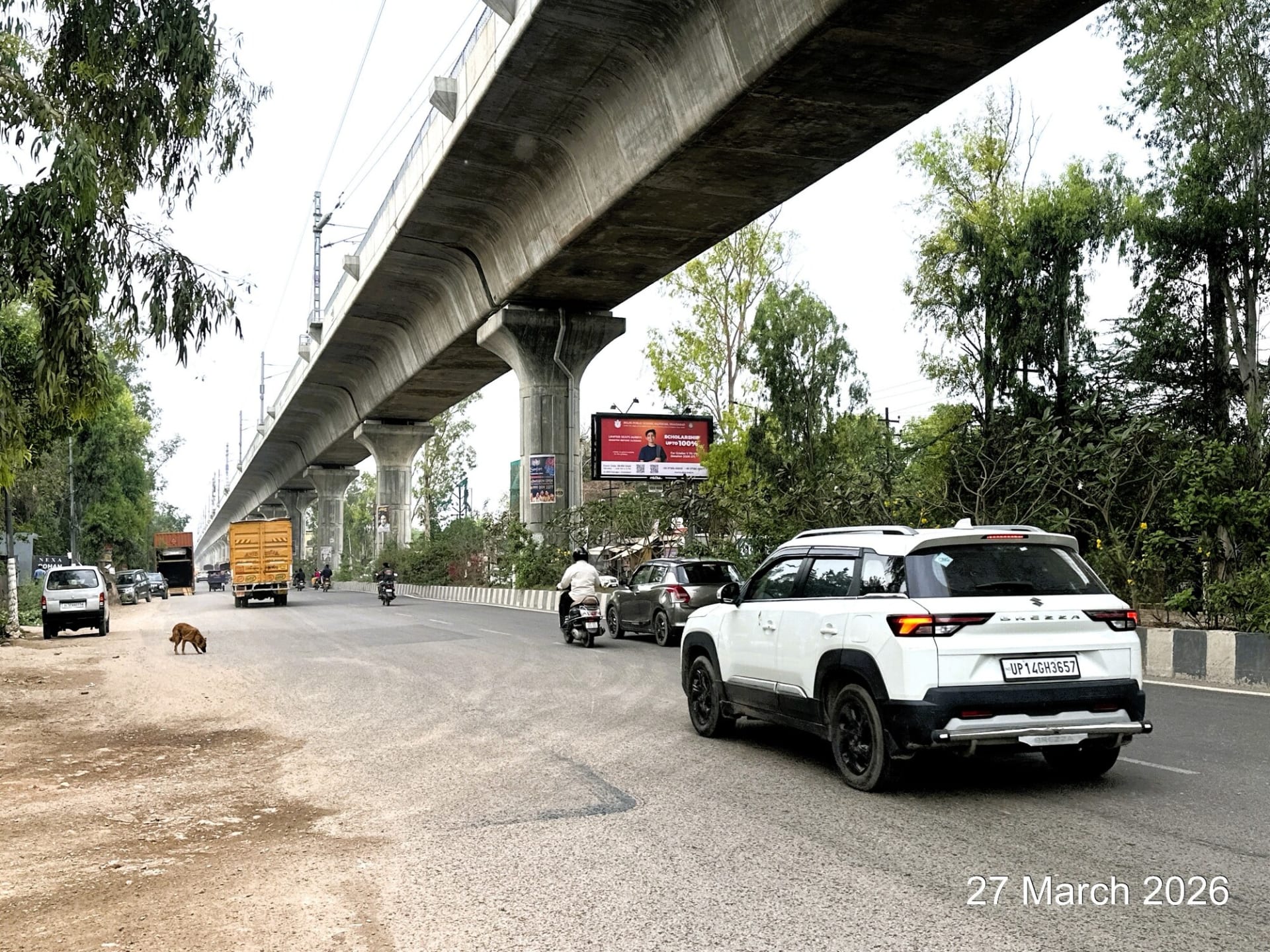 Unipole at Opp. Rohan Motors, Meerut To Meerut Mor, Ghaziabad photo 1