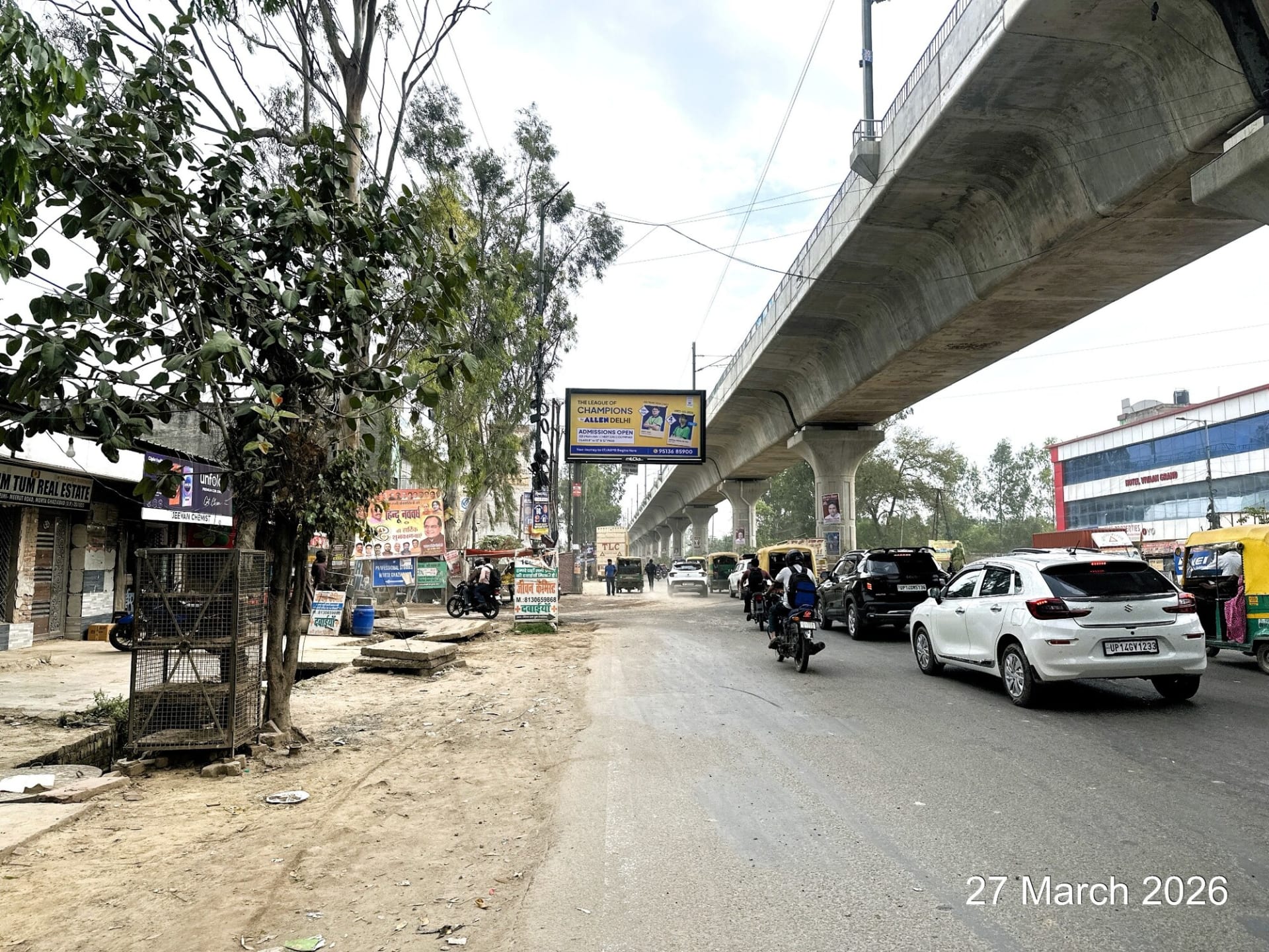 Unipole at Morta Gate Meerut Road, Meerut Mor To Meerut, Ghaziabad photo 1