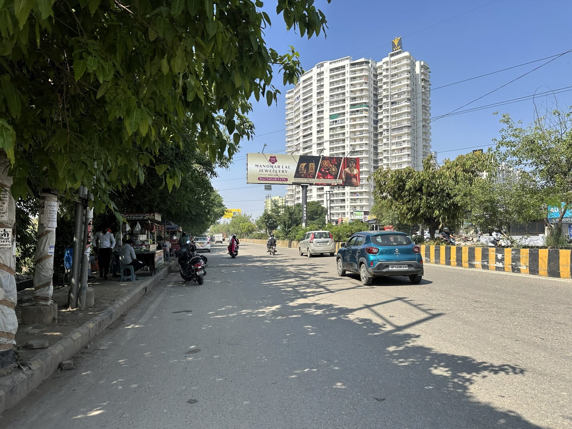 Unipole at Opp. KW Delhi 6 Mall, Meerut Road To Karhera, Ghaziabad - Position 2 photo 1