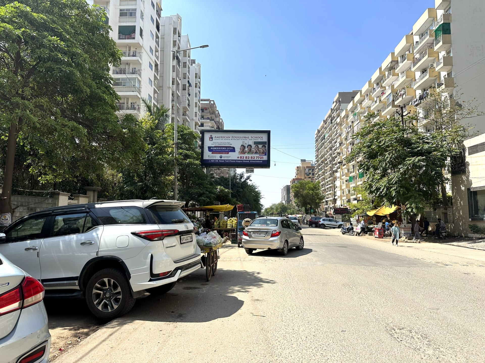 Unipole at VVIP Society Gate No-3, ABS Market To Raj Nagar Extn Road, Ghaziabad photo 1