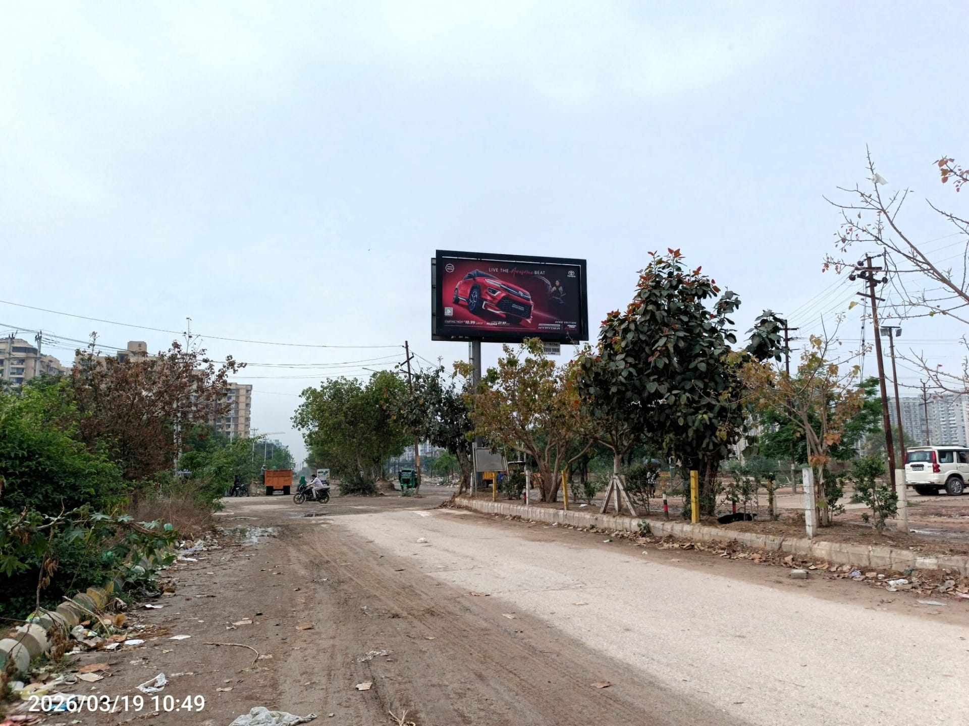 Unipole at Opp Sun Villas, RajNagar ext, Rajnagar Extn To Meerut Road, Ghaziabad photo 1