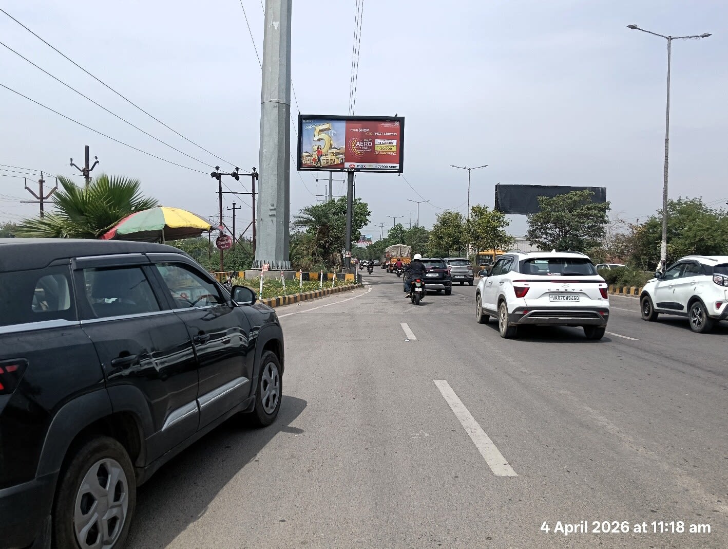 Unipole at Elevated U turn, GT Road To Raj Nagar Extension, Ghaziabad photo 1