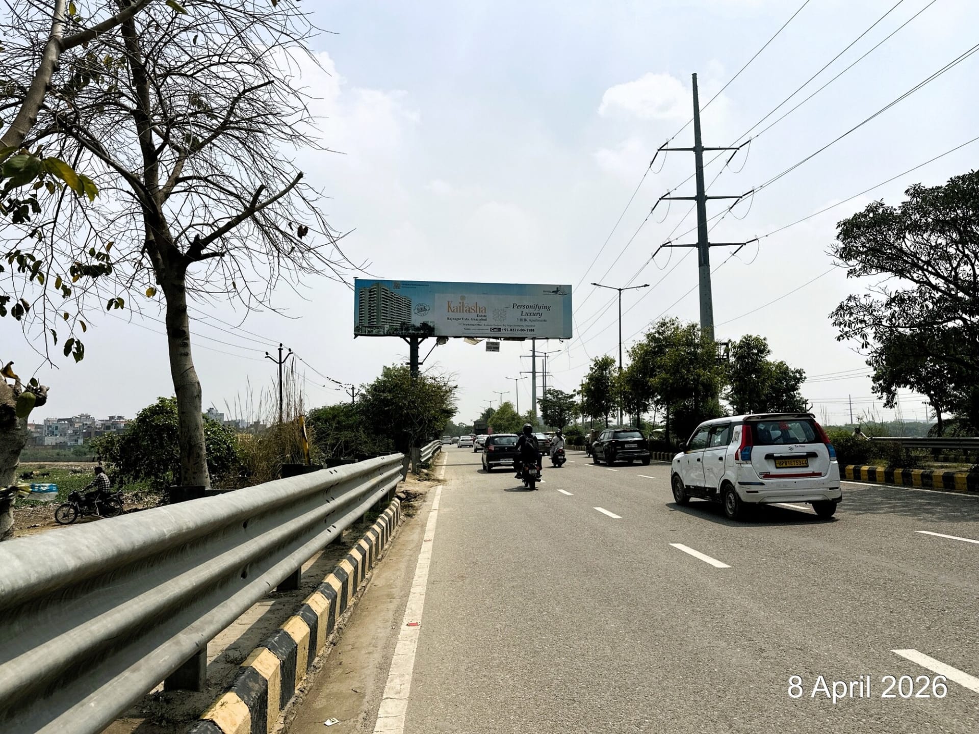 Unipole at Elevated U turn, Raj Nagar Extension To GT Road, Ghaziabad photo 1