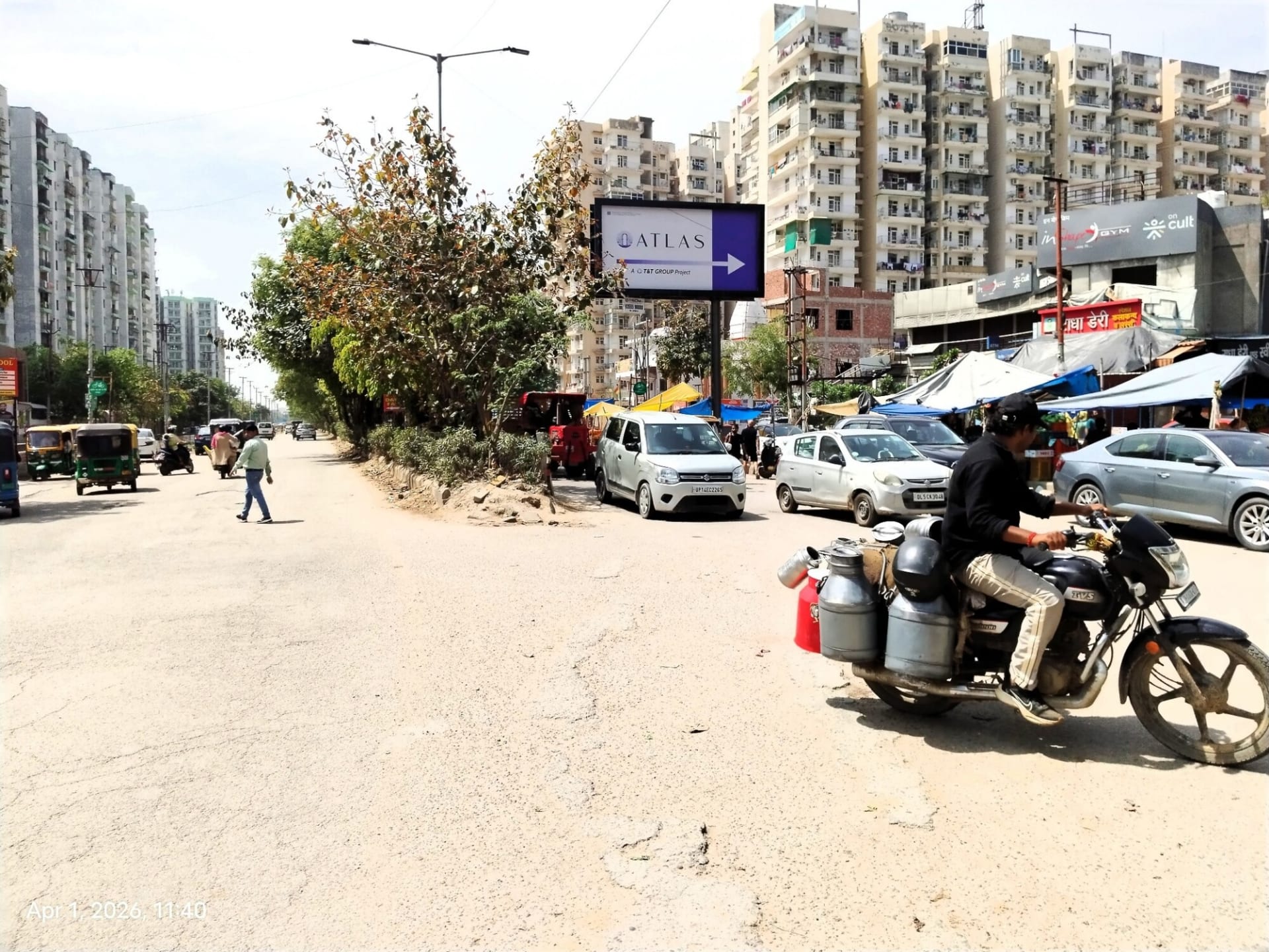 Unipole at Gaur Cascade High Street, Meerut Road To Rajnagar Extn, Ghaziabad photo 1