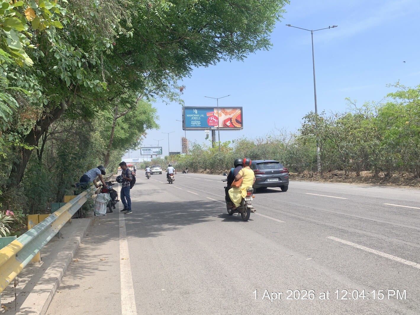 Unipole at Near Santosh University, NH-09 To Meerut Mor, Ghaziabad photo 1