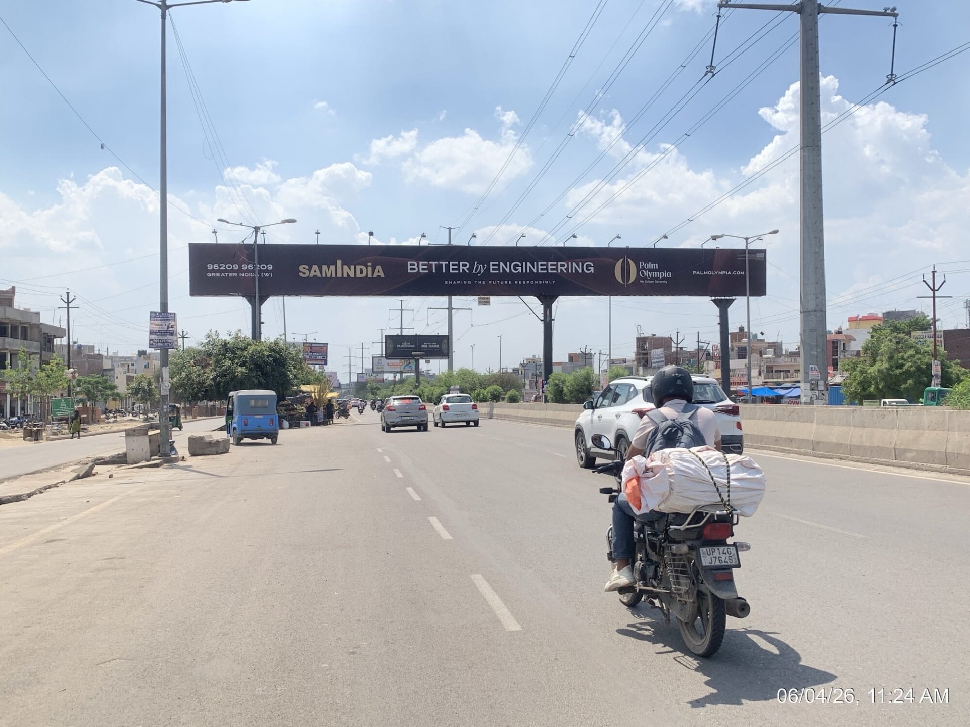 Billboard at Tigri Mor, NH-09 To Gaur City, Ghaziabad - Position 2 photo 1