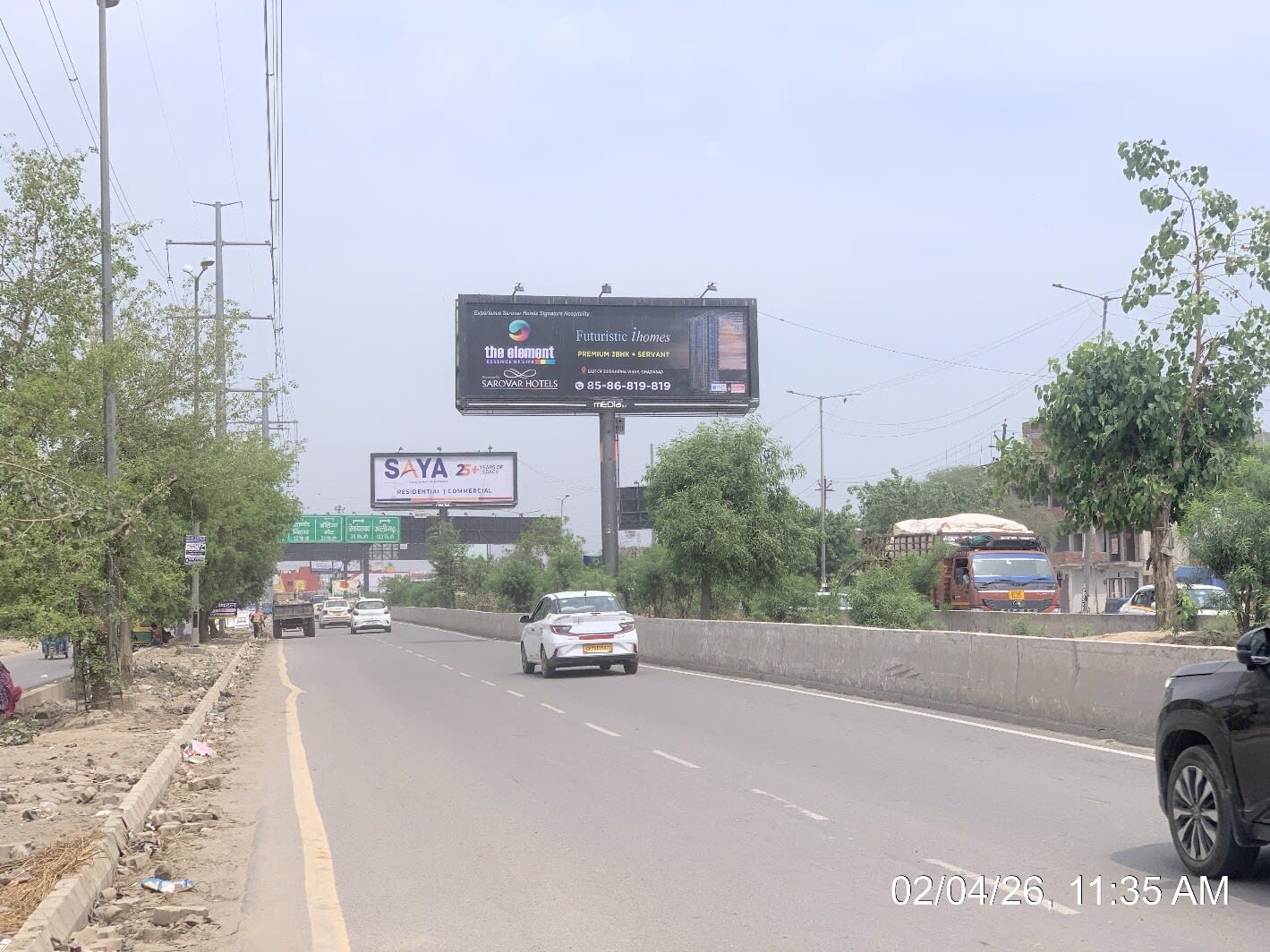 Unipole at Near Dream Farm Banquet, Gaur City To NH-09, Ghaziabad photo 1
