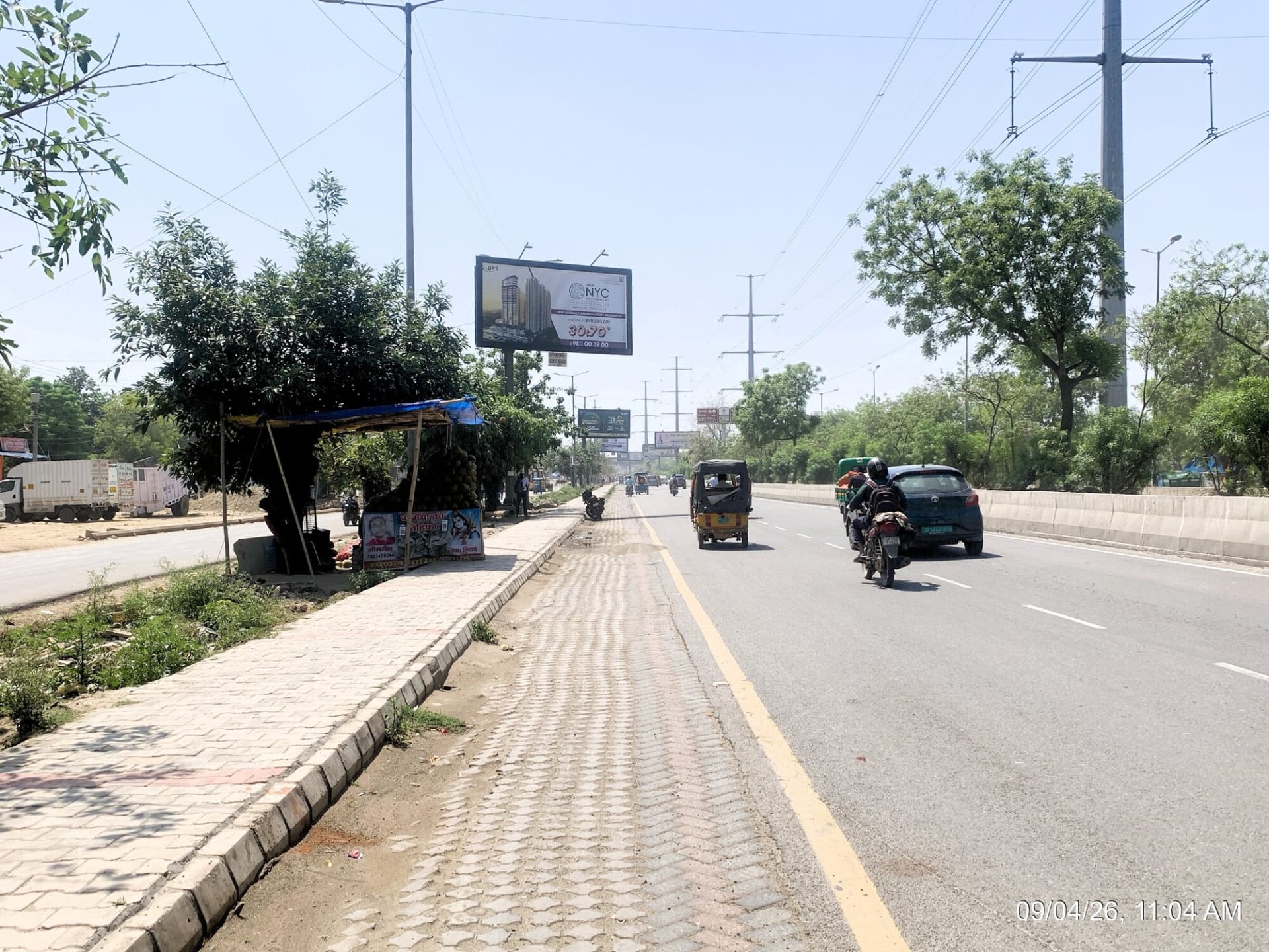 Unipole at Tigri Road Cluster 1st, NH-09 To Gaur City, Ghaziabad photo 1