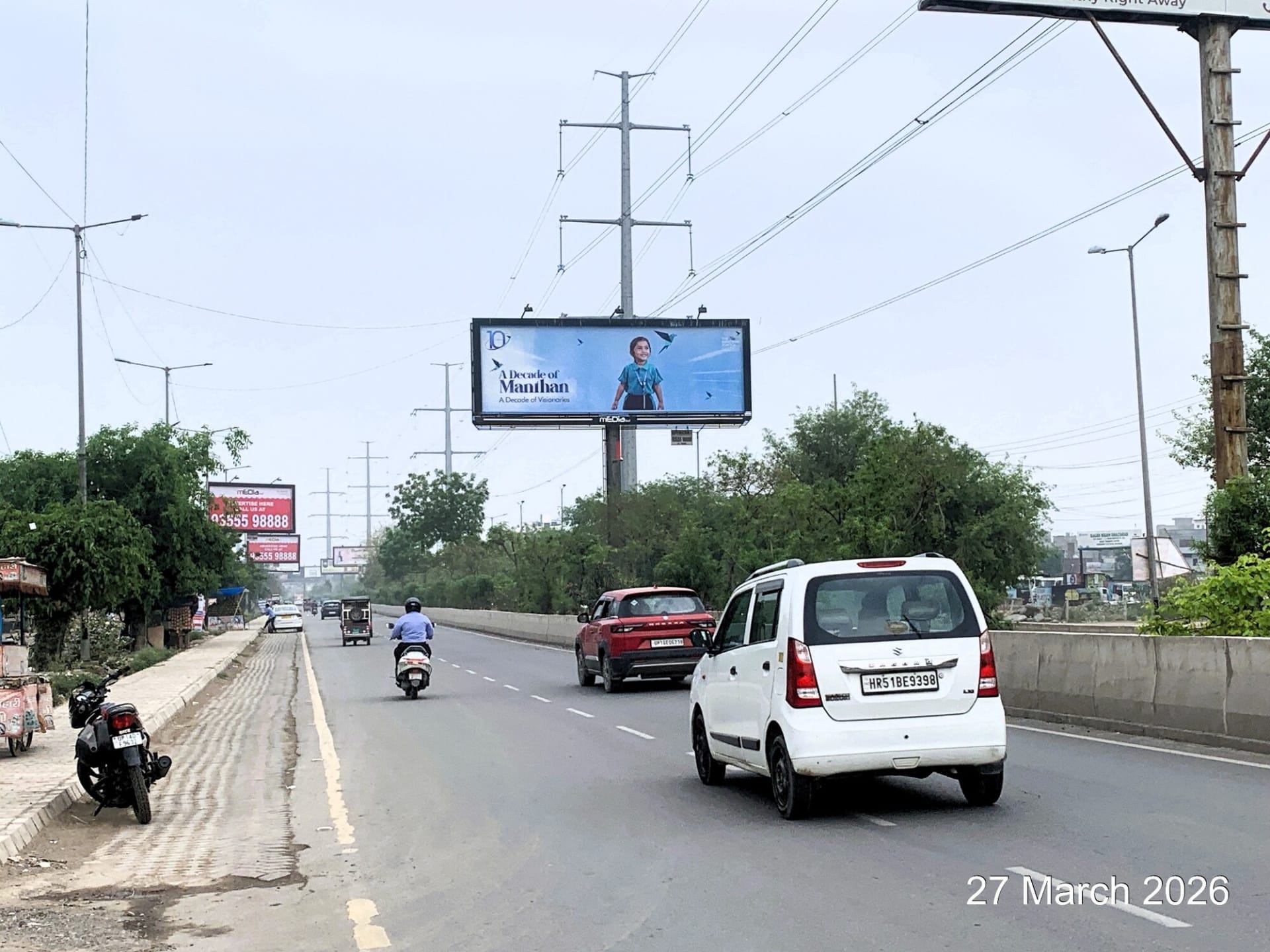 Unipole at NCR Car Bazar, NH-09 To Gaur City, Ghaziabad photo 1