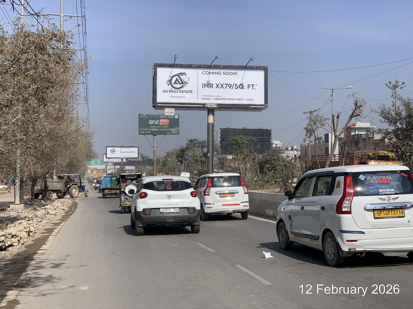 Unipole at NCR Car Bazar, Gaur City To NH-09, Ghaziabad photo 1