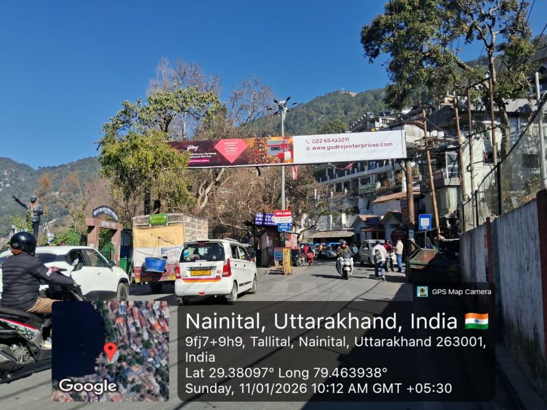 Billboard at Lake Bridge Toll, Mall Road Entry,fcg Bus Stand, Nainital, Nainital photo 1