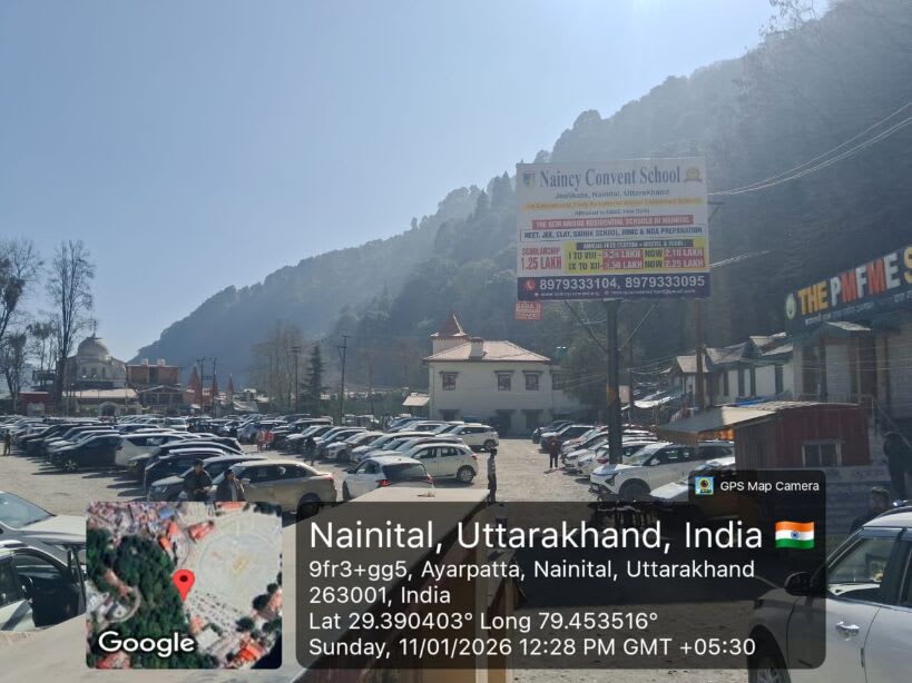 Unipole at Parking Masjid Chowk facing Masjid Chowk Unipole 1, Nainital photo 1