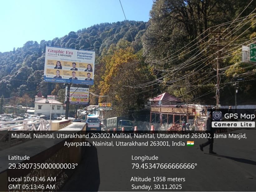 Unipole at Parking Masjid Chowk facing Market Unipole 2, Nainital photo 1