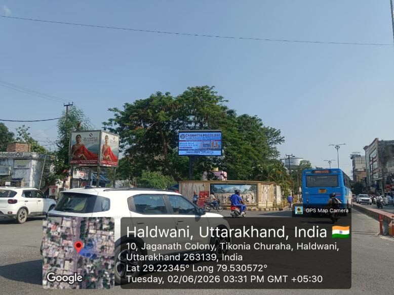 LED Screen at Tikonia Chauraha Haldwani, Haldwani photo 1