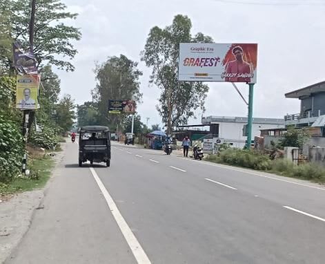 Unipole at Nr Ramleela Palace, Rampur Road, Haldwani, Haldwani photo 1