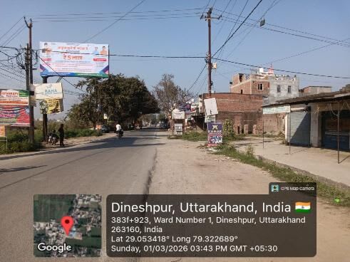 Unipole at Gurudwara, Gularbhoj Road, Dineshpur, Dinespur photo 1