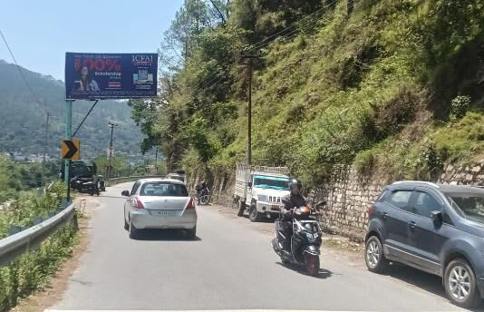 Unipole at Near Jal sansthan office Kapkot road Bageshwar, Bageshwar photo 1