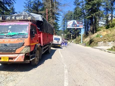Unipole at Indian oil petrol pump Champawat road Lohaghat, Lohaghat photo 1