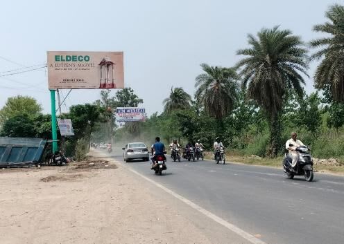 Unipole at Reliance Petrol Pump, Haldwani Rd, Bazpur, Bazpur - Position 2 photo 1