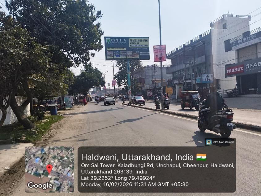 Unipole at Near Cafe-La-Casa, Unchapur, Fcg Block Office, Haldwani photo 1