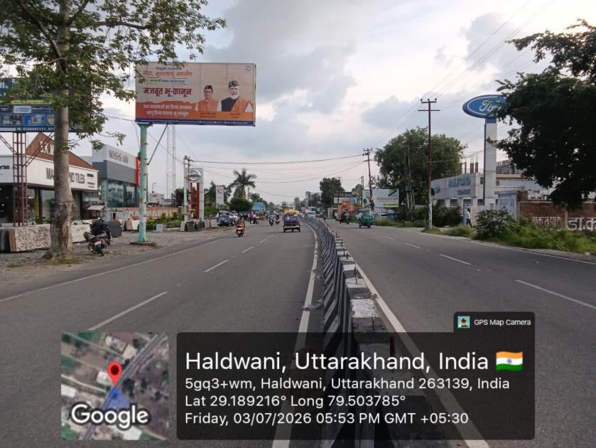 Unipole at Opp Bajaj Showroom, Rampur Rd, Fcg Haldwani, Haldwani photo 1