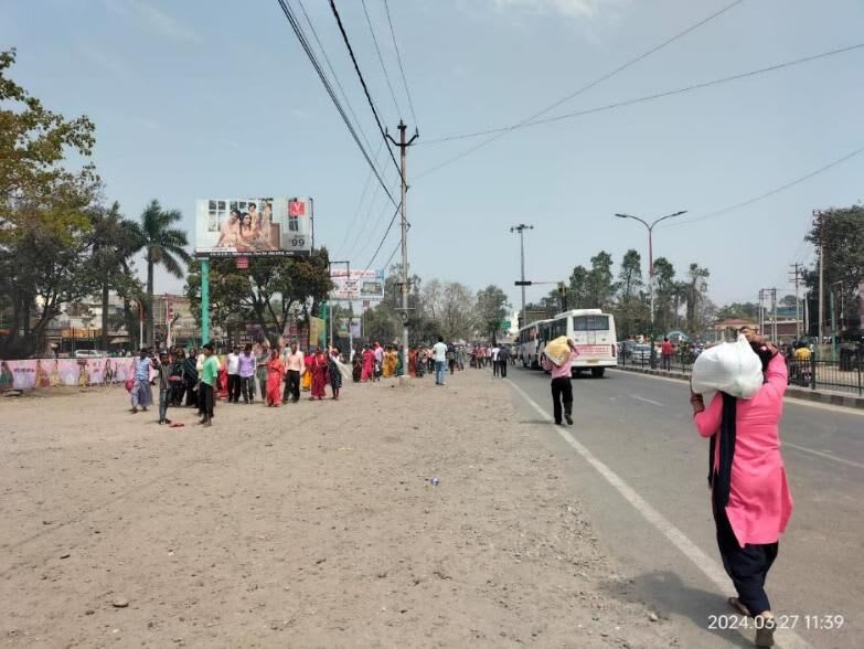 Unipole at DD Chowk, Bus stand, fcg Nagar Nigam, Rudrapur - Position 2 photo 1