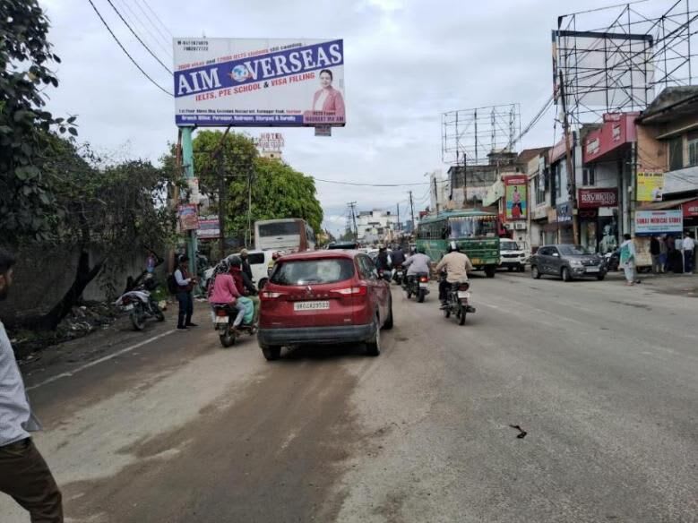 Unipole at Chattri Chowraha, Ramnagar Road,fcg MP Chowk, Kashipur photo 1