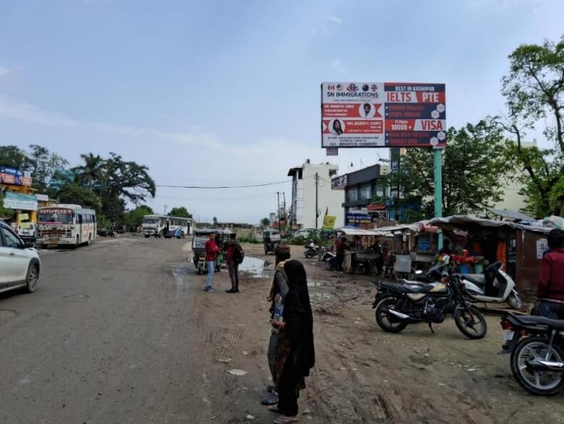 Unipole at Stadium Chowraha, Ramnagar Rd, fcg MP Chowk, Kashipur photo 1