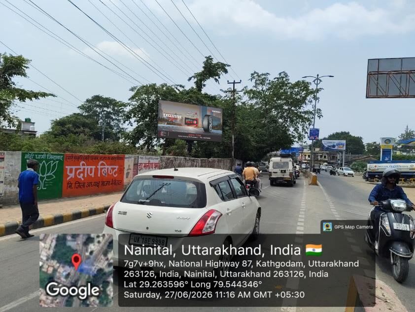 Unipole at Opp BPCL Pump, Nainital Road, Kathgodam, Fcg Nainital, Kathgodam photo 1