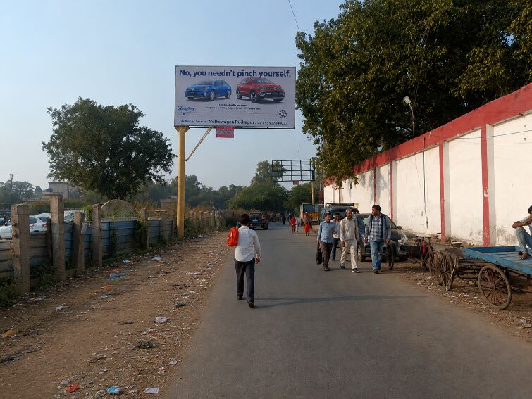 Unipole at Okhla Railway Station Delhi Unipole 1 Fcg Station Gate, Okhla photo 1