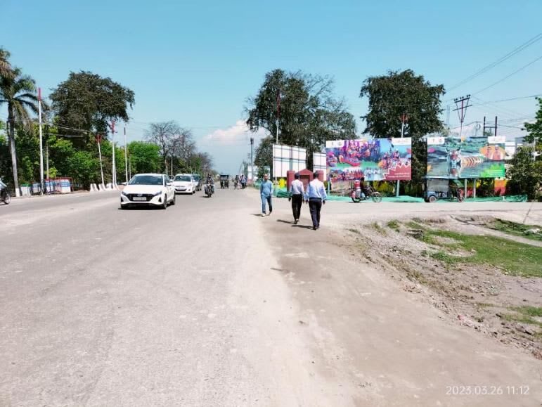 Unipole at Atariya Chowk, fcg Bus Stand, Rudrapur - Position 2 photo 1