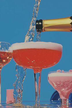 Champagne Cocktail Drink
