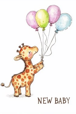 Balloons Giraffe 2