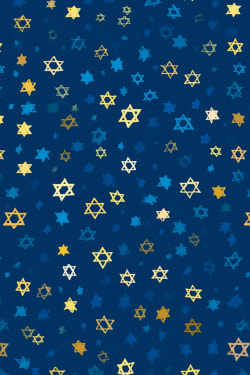 Hanukkah Stars Card