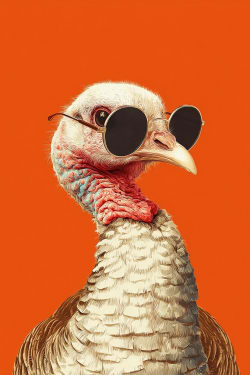 Thanksgiving Turkey Card