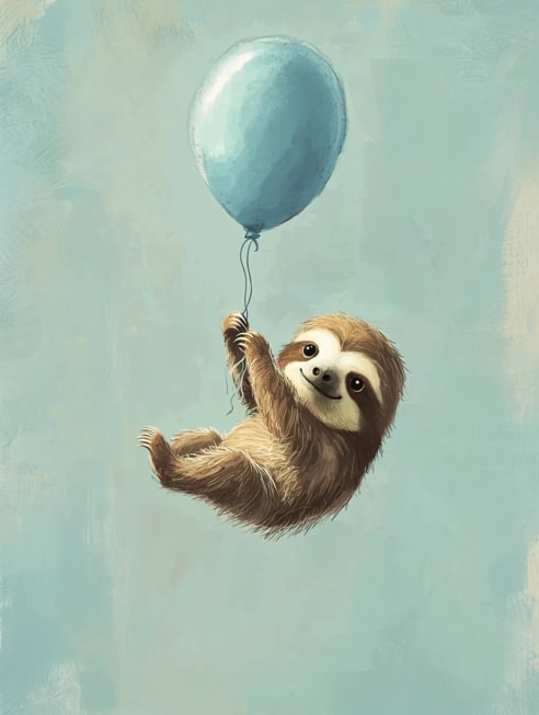 Sloth Balloon
