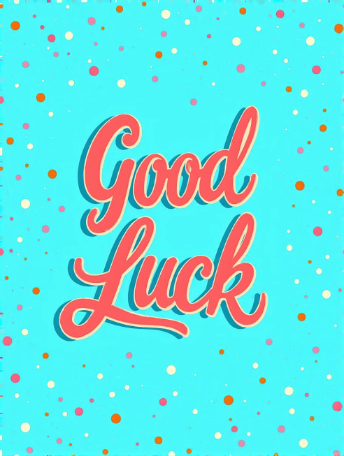Good Luck Text